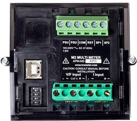 Фото 1/5 APM-M2-ANO, Digital Panel Meters NEG LCD W O/P 90-240VAC