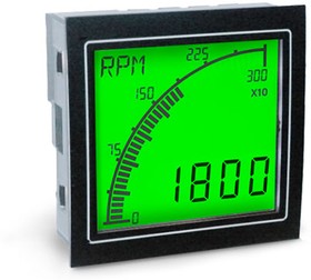 Фото 1/5 APM-RATE-APO, LCD Digital Panel Multi-Function Meter for Flow, Rate, Speed, 68mm x 68mm