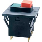 3140-F230-P7T1-SGRX-16A, Thermal Overcurrent Circuit Breaker, 3-Pole, Panel Mount, 16A, IP00/IP66