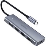 USB концентратор хаб 4 в 1 Type C, 4 x USB 3.0 70336