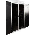 Автоматическая развижная дверь коридора 1200 мм для шкафов LANMASTER DCS 42U ...