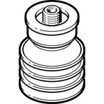 30mm Bellows Silicon Suction Cup ESS-30-CS