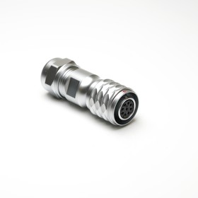 Circular Connector, 9 Contacts, Cable Mount, M12 Connector, Socket, Female, IP67