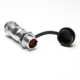 Circular Connector, 7 Contacts, Cable Mount, M12 Connector, Plug, IP67