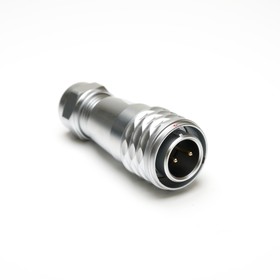 Circular Connector, 2 Contacts, Cable Mount, M16 Connector, Plug, Male, IP67