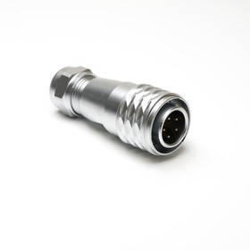 Circular Connector, 5 Contacts, Cable Mount, M16 Connector, Plug, Male, IP67