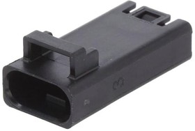Фото 1/4 FLH-P31-00, FLH SERIES, MINI SEALED 2.5MM PITCH PIN CONNECTOR HOUSING ASSEMBLY, 3 CONTACTS, ROHS COMPLIANT 97AC9032