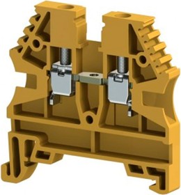 Клеммник на DIN-рейку 2,5мм.кв., желтый, AVK2,5(RP) 100 шт. 0.0.0.3.304123RP