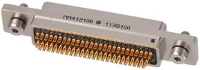 MM-412-100-113-8100, D-Sub MIL Spec Connectors Microminiature Series .050