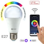 Лампа светодиодная Умная Connect 8Вт WIFI RGBW E27 EKF slwf-e27-rgbw