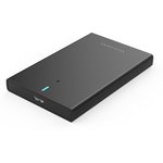 Vention KPAB0, Внешний корпус Vention для HDD/SSD 2.5" (USB 3.0 Mirco-B) Черный