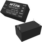 HLK-10M05, Модуль силовой 5V 2A 90VAC 265VAC 1 120V 350V 10W AC-DC 80% Разъем Power Module