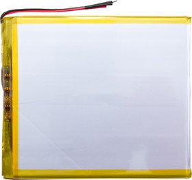 Фото 1/2 Аккумулятор универсальный 3x85x100 мм 3.8V 3500mAh Li-Pol (2 Pin)