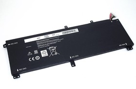 Аккумуляторная батарея для ноутбука Dell M3800-3S1P 11.1V 4400mAh черная OEM