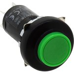 MW1B-A12G, Pushbutton Switch Latching Function 2CO Panel Mount Green