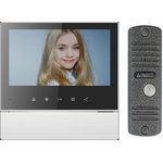Комплект видеодомофона и вызывной панели CDV-70H2 (WhiteBlackSmog)/AVC305S