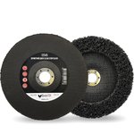 Диск зачистной Clean Strip Black 178 мм с фибровой оправкой для удаления ЛКП 12545