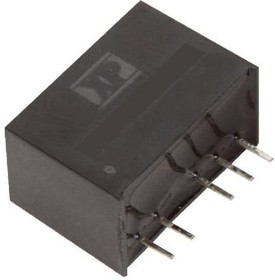 ITP0312S12, Isolated DC/DC Converters - Through Hole DC-DC, 3W, 4:1 Input, SIP6