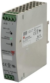 SPDC241201, DIN Rail Power Supplies POWER SUPPLY 120W 24VDC DIN RAIL MOUNTING SCREW
