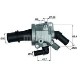 TI16488, Термостат FORD KA(1.2D) 08-, FIAT 500(1.2D) 07-, 500 C(1.2D) 09- ...