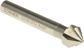 Фото 1/2 G13612.4, HSS Drill Bit, 12.4mm Head, 3 Flute(s), 90°, 1 Piece(s)