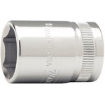 7400SM-10, 3/8 in Drive 10mm Standard Socket, 6 point, 25.5 mm Overall Length