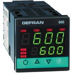 600-R-D-0-0-1, 600 PID Temperature Controller, 48 x 48 (1/16 DIN)mm ...
