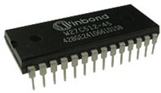 W27C512-45Z, микросхема памяти PDIP28