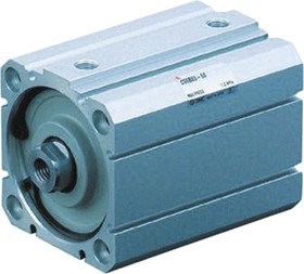 Фото 1/2 CD55B32-60, Pneumatic Compact Cylinder - 32mm Bore, 60mm Stroke, Double Acting