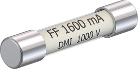 Фото 1/5 69.0013, High power fuse, 6.3 x 32 mm, 1.6A, 1kV, Super Quick Acting FF