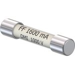 69.0013, High power fuse, 6.3 x 32 mm, 1.6A, 1kV, Super Quick Acting FF