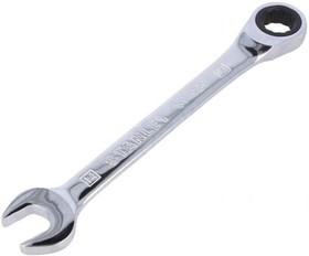 Фото 1/2 4-89-939, Ключ, комбинированный, с трещоткой, 14мм, хром-ванадиевая сталь