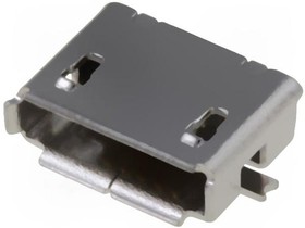 Фото 1/3 207A-ABA0-R, (MRUBABRS1-05SN2R), Разъем micro-USB тип AB розетка на плату, 5 выв. угловая