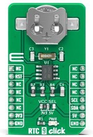 MIKROE-4121, Clock & Timer Development Tools STMicroelectro nicsM41T82RM6F