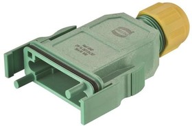 Фото 1/2 09140010430, Heavy Duty Power Connectors HAN GND HOOD 7.5-14mm Cable OD