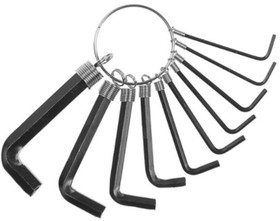 Фото 1/2 Набор шестигранных ключей на кольце , 1.5 - 10 мм, 10 шт. 882075