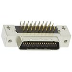10150-5212 PL, MDR 102 50 Way Right Angle Through Hole D-sub Connector Plug ...
