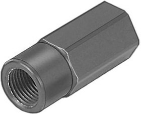 AD-M10X1,25-1/8, Adapter, G1/8, M10x1.25, 13mm, Anodized Aluminium