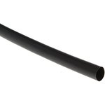 CGPT-12.7/6.4-0-STK, Heat Shrink Tubing, Black 12.7mm Sleeve Dia ...