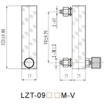LZT-0908M-V ротаметр для воздуха 80л/ч