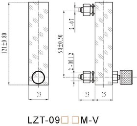 LZT-0930M-V ротаметр для воздуха 300л/ч