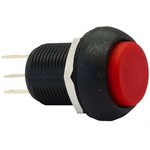 IMP7Z462UL, Push Button Switch, Momentary, Panel Mount, 13.6mm Cutout, SPDT ...
