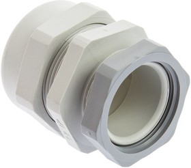 Фото 1/3 Z6123200R, WADI-TEC Series Grey PA 6 Cable Gland, M32 Thread, 15mm Min, 24.5mm Max, IP68