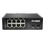 Промышленный 10-портовый гигабитный коммутатор AN-SXG10P8B L2 7000741