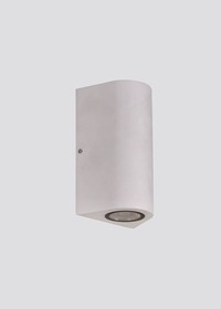 Фото 1/3 Настенный светильник белый, 2x12вт, 3000 к LW-A0148B-WH-WW