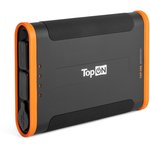 Внешний аккумулятор TopON TOP-X50 48000mAh Type-C PD 60W, USB1 QC3.0, USB2 12W ...