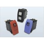 VL5AS00B-AZB00-000, Rocker Switches DPDT (ON)OFF(ON) 15A Non-Illuminated