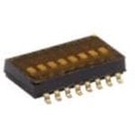 TDA02H0SB1R, DIP Switches / SIP Switches HALF PITCH 2 POS