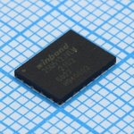 W25N01GVZEIG, Микросхема памяти, SLC NAND Flash, 1Гбит, SPI, 104МГц ...