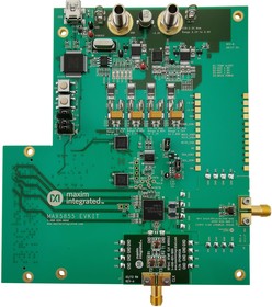 Фото 1/2 MAX5855EVKIT#, Evaluation Board, MAX5855 RF DAC, Wideband, DC to 2.3GHz+, VC707 Direct Interface